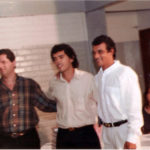 Jackson Rubem, o então deputado federal Juthay Magalhães e o então prefeito Beto Lelis - Lançamento do livro História de Irecê
