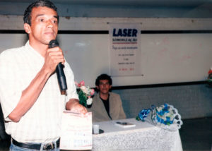 Jackson Rubem - o então prefeito Beto Lelis fala da importância do livro Irecê - Um Pedaço Histórico da Bahia.