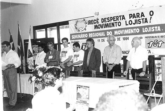 Edvaldo Lima de Oliveira - Primeiro Seminario Lojista de Irecê