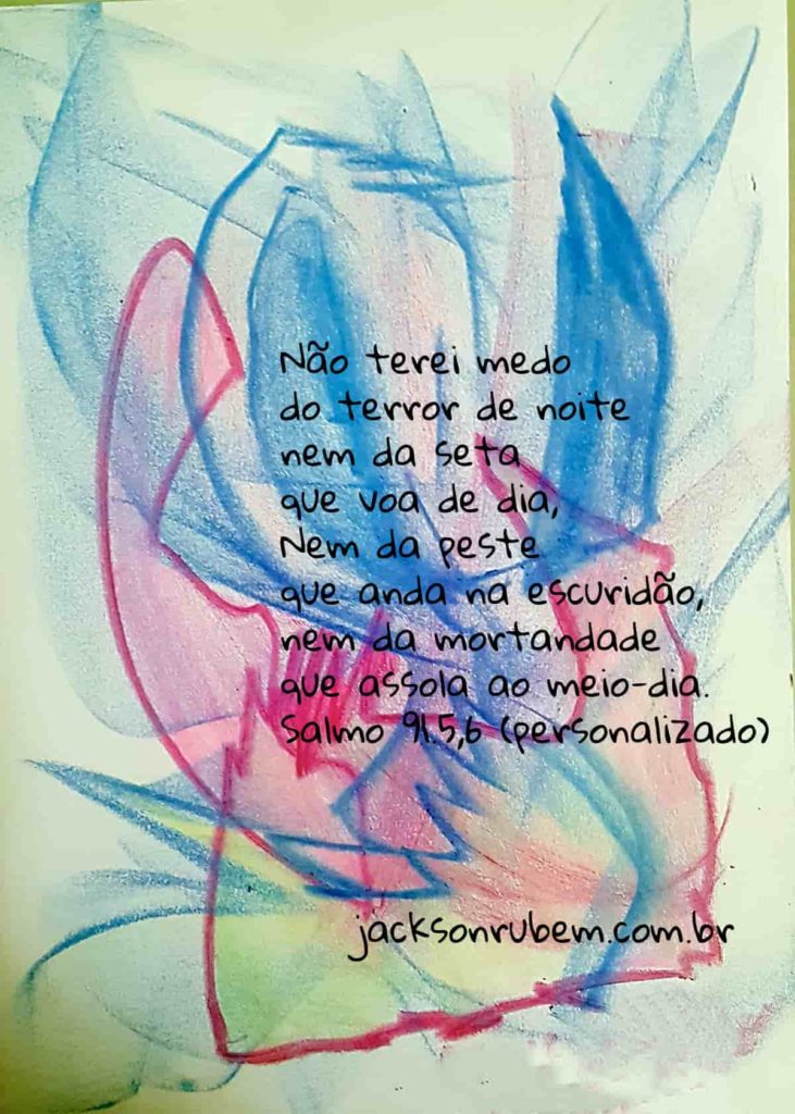 Imagem Salmo 91 com versículo - 3