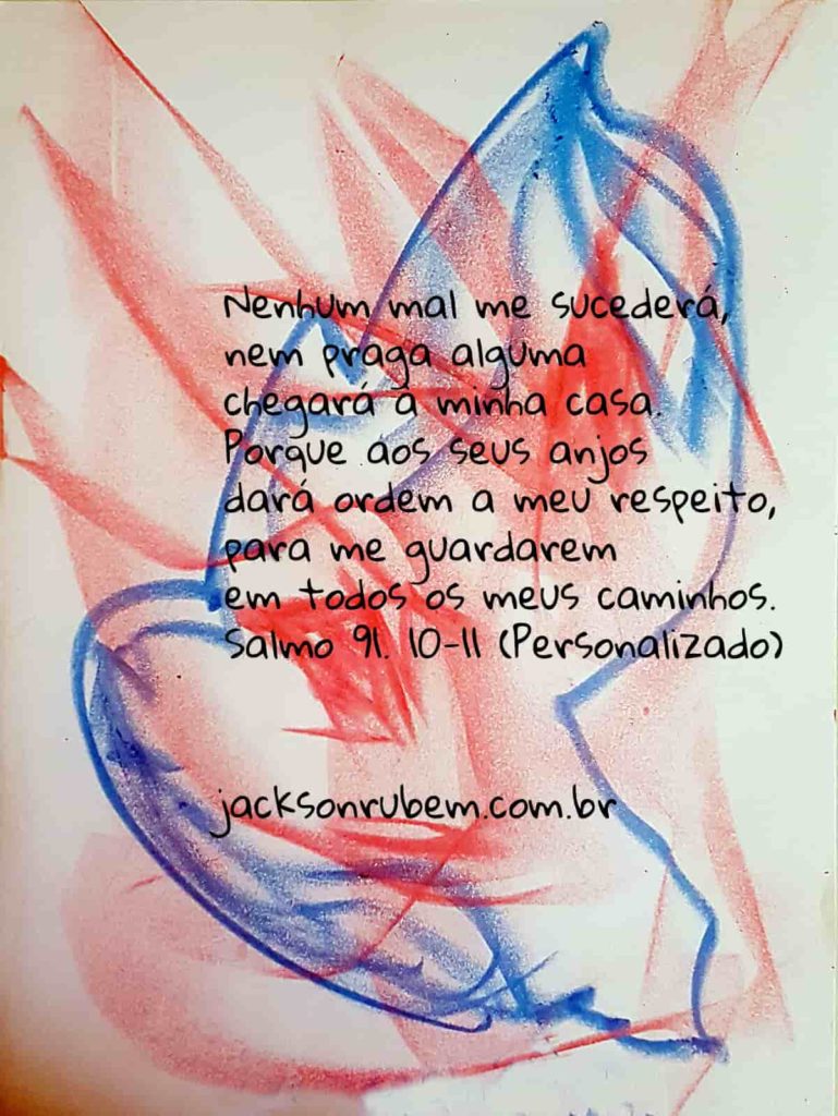 Imagem Salmo 91 com versículo - 5